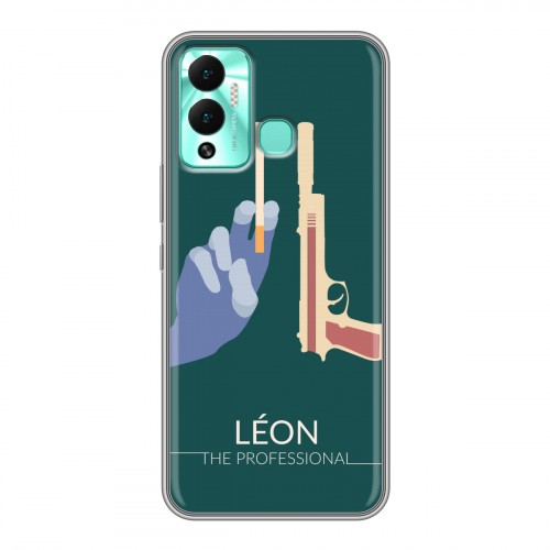Дизайнерский пластиковый чехол для Infinix Hot 12 Play Leon