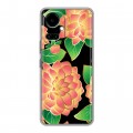 Дизайнерский силиконовый чехол для Tecno Camon 19 Люксовые цветы