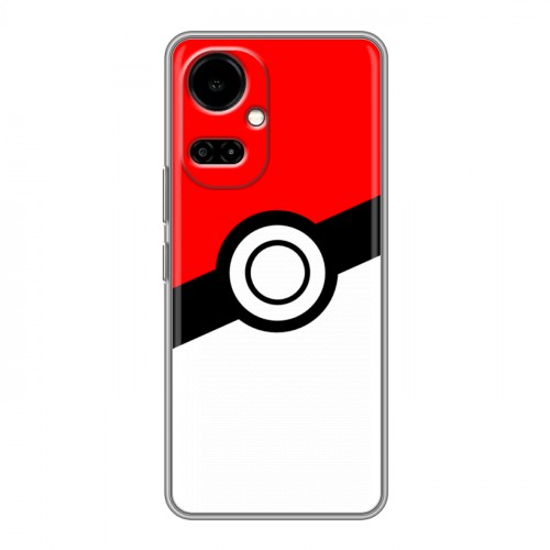 Дизайнерский силиконовый чехол для Tecno Camon 19 Pokemon Go