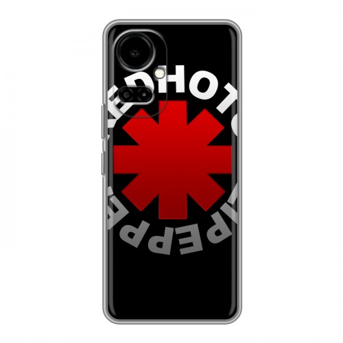 Дизайнерский силиконовый чехол для Tecno Camon 19 Red Hot Chili Peppers