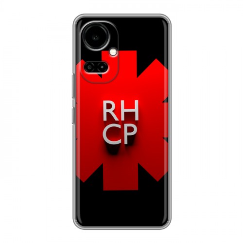 Дизайнерский силиконовый чехол для Tecno Camon 19 Red Hot Chili Peppers