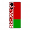 Дизайнерский пластиковый чехол для Tecno Camon 19 Флаг Белоруссии