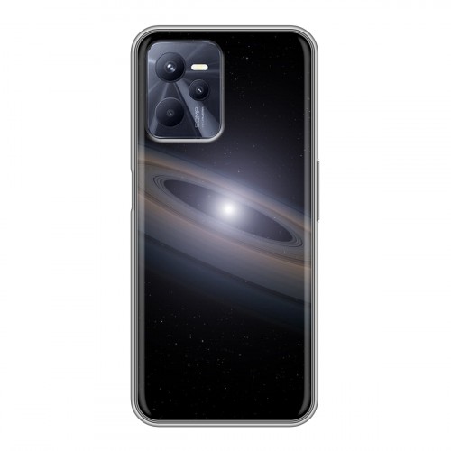 Дизайнерский силиконовый чехол для Realme C35 Галактика