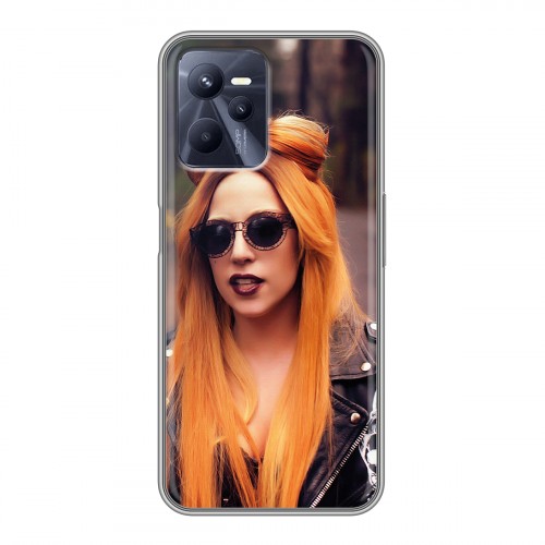 Дизайнерский силиконовый чехол для Realme C35 Леди Гага