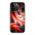 Дизайнерский силиконовый чехол для Iphone 14 Pro Красочные абстракции