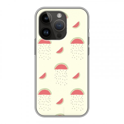 Дизайнерский силиконовый чехол для Iphone 14 Pro Пастельный стиль