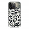 Дизайнерский силиконовый чехол для Iphone 14 Pro Маски Black White