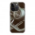 Дизайнерский силиконовый чехол для Iphone 14 Pro Audi