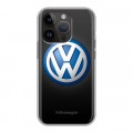 Дизайнерский силиконовый чехол для Iphone 14 Pro Volkswagen