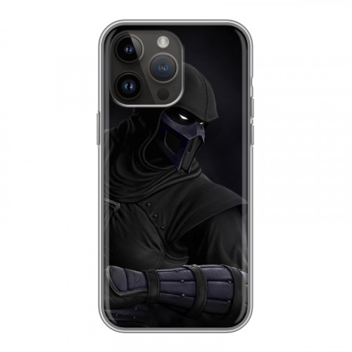 Дизайнерский силиконовый с усиленными углами чехол для Iphone 14 Pro Max Mortal Combat