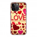 Дизайнерский силиконовый чехол для Iphone 14 Pro Max День Святого Валентина
