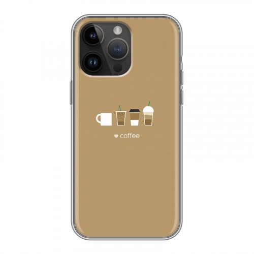 Дизайнерский силиконовый с усиленными углами чехол для Iphone 14 Pro Max Креатив дизайн