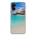 Дизайнерский силиконовый с усиленными углами чехол для Tecno Spark 9 Pro пляж