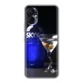 Дизайнерский силиконовый с усиленными углами чехол для Tecno Spark 9 Pro Skyy Vodka