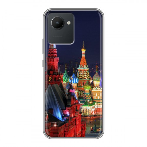 Дизайнерский силиконовый чехол для Realme C30 Москва