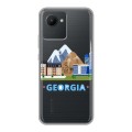 Дизайнерский силиконовый чехол для Realme C30 Грузия