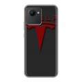 Дизайнерский силиконовый чехол для Realme C30 Tesla