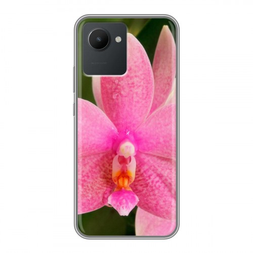 Дизайнерский силиконовый чехол для Realme C30 Орхидеи