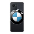 Дизайнерский силиконовый с усиленными углами чехол для Realme C30 BMW