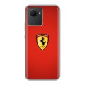 Дизайнерский силиконовый чехол для Realme C30 Ferrari