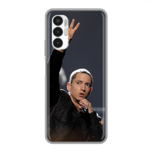 Дизайнерский силиконовый чехол для Tecno Pova 3 Eminem