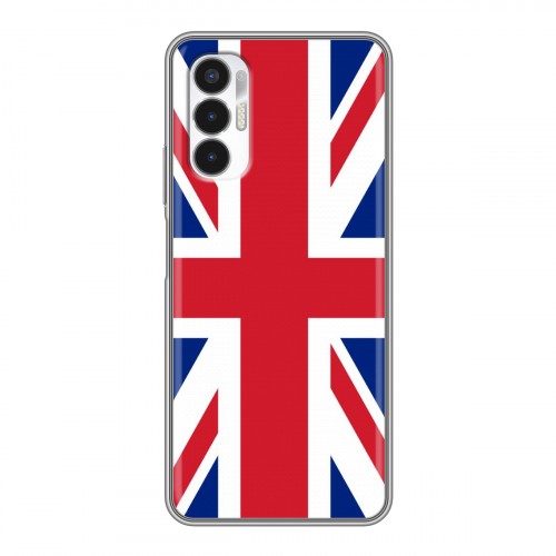Дизайнерский силиконовый чехол для Tecno Pova 3 Флаг Британии