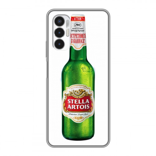 Дизайнерский силиконовый чехол для Tecno Pova 3 Stella Artois