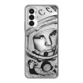 Дизайнерский силиконовый чехол для Tecno Pova 3 Юрий Гагарин