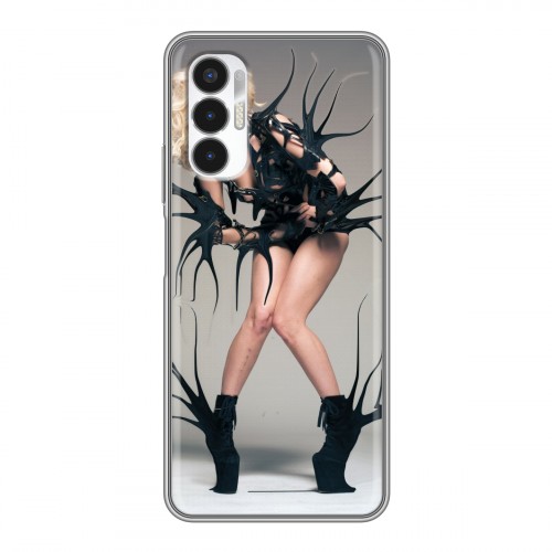 Дизайнерский силиконовый чехол для Tecno Pova 3 Леди Гага