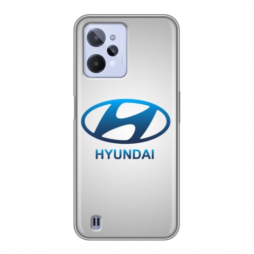 Дизайнерский силиконовый чехол для Realme C31 Hyundai