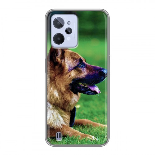 Дизайнерский силиконовый чехол для Realme C31 Собаки