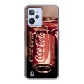 Дизайнерский силиконовый чехол для Realme C31 Coca-cola