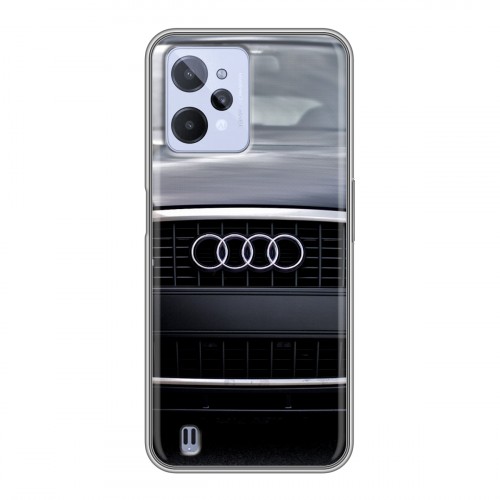 Дизайнерский силиконовый чехол для Realme C31 Audi