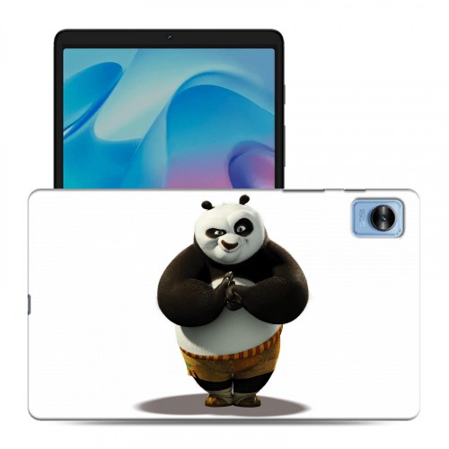 Дизайнерский силиконовый с усиленными углами чехол для Realme Pad Mini Кунг-фу панда