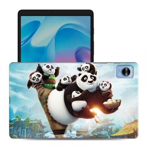 Дизайнерский силиконовый чехол для Realme Pad Mini Кунг-фу панда