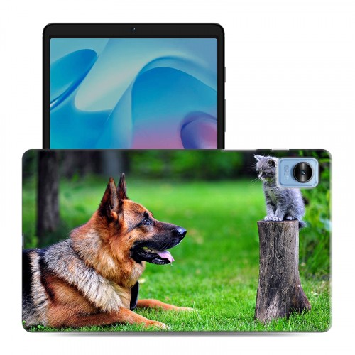 Дизайнерский силиконовый чехол для Realme Pad Mini Собаки