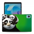 Дизайнерский силиконовый чехол для Realme Pad Mini Кунг-фу панда