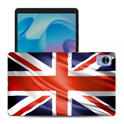 Дизайнерский силиконовый с усиленными углами чехол для Realme Pad Mini флаг Британии