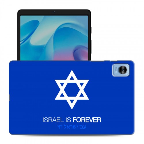 Дизайнерский силиконовый с усиленными углами чехол для Realme Pad Mini флаг Израиля