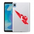 Полупрозрачный дизайнерский силиконовый чехол для Realme Pad Mini Флаг Турции