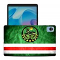 Дизайнерский силиконовый чехол для Realme Pad Mini флаг Чечни