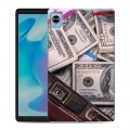 Дизайнерский силиконовый чехол для Realme Pad Mini Текстуры денег