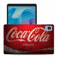 Дизайнерский силиконовый чехол для Realme Pad Mini Coca-cola