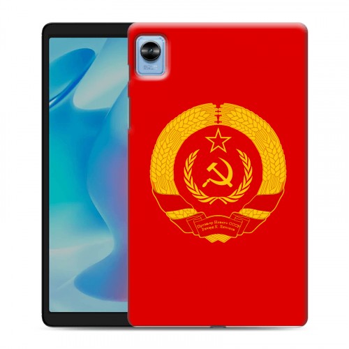 Дизайнерский силиконовый чехол для Realme Pad Mini Флаг СССР