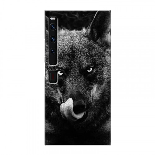 Дизайнерский пластиковый чехол для Huawei Mate Xs 2 Волки