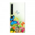 Дизайнерский пластиковый чехол для Huawei Mate Xs 2 Бабочки