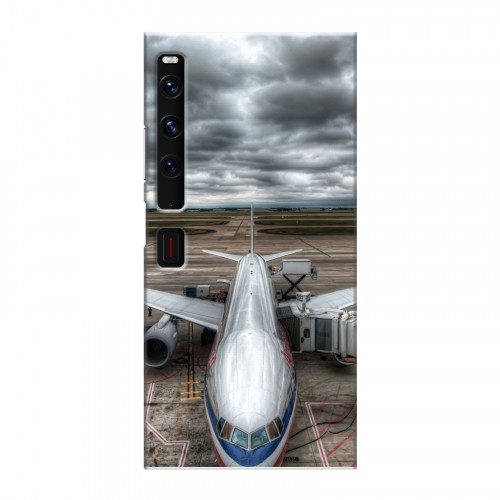 Дизайнерский пластиковый чехол для Huawei Mate Xs 2 самолеты