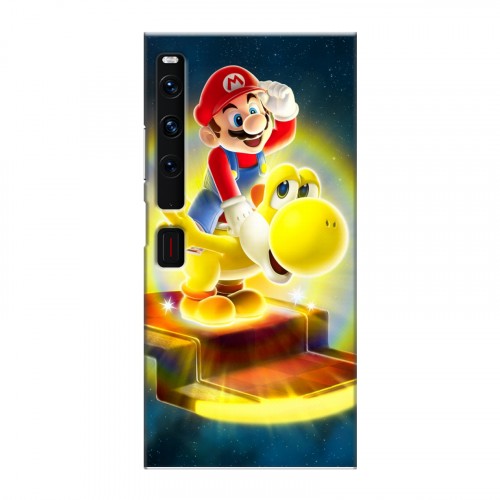 Дизайнерский пластиковый чехол для Huawei Mate Xs 2 Mario