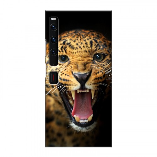Дизайнерский пластиковый чехол для Huawei Mate Xs 2 Леопард