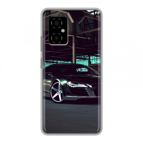 Дизайнерский силиконовый чехол для Xiaomi Poco M4 5G Audi